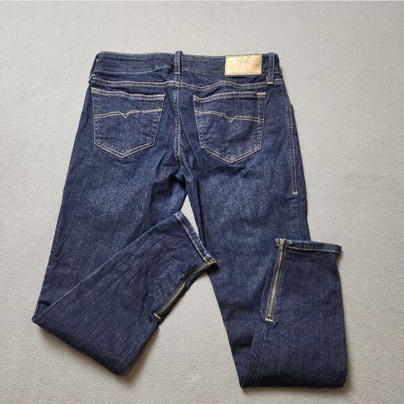 DIESEL grupee Zip women's jeans - diesel Super Slim - Skinny - Low Waist Sz 29 - Picture 3 of 14